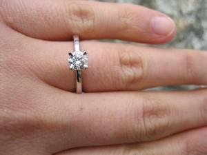 Hailee's engagement ring